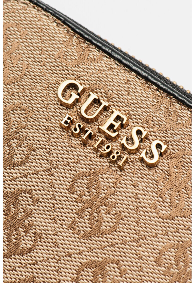 Guess Портфейл с цип и принт - Pepit.bg