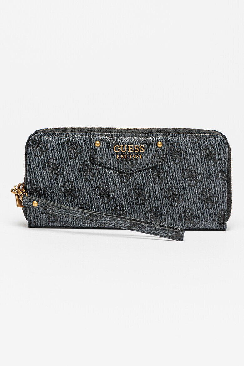 Guess Портмоне Brenton с монограм - Pepit.bg