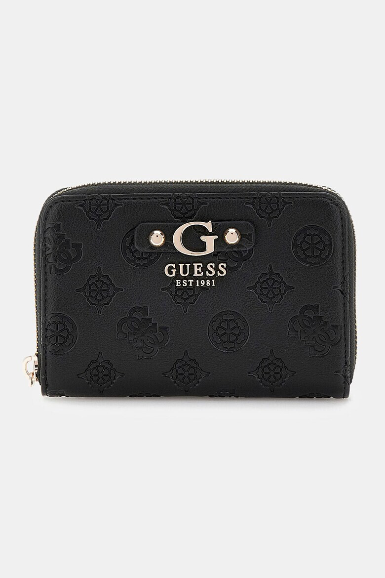 GUESS Портмоне с цип и лого - Pepit.bg