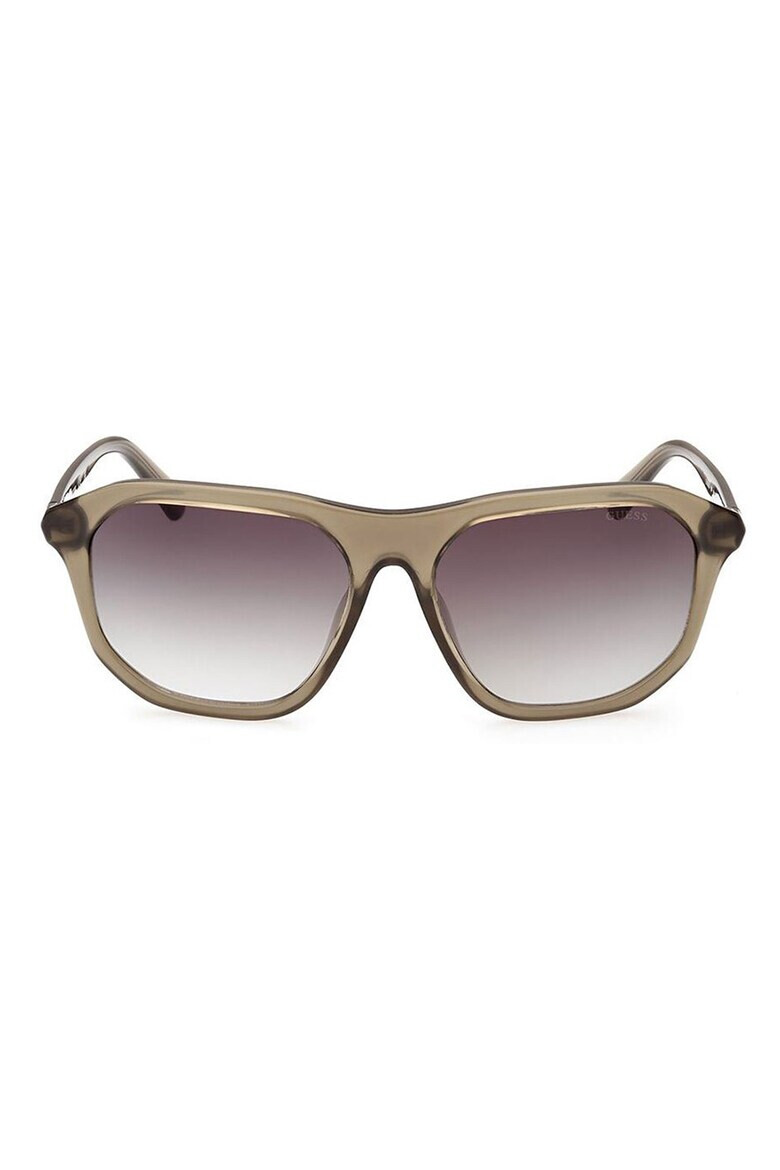 GUESS Правоъгълни слънчеви очила с градиента - Pepit.bg