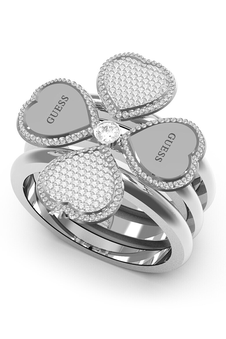 GUESS Пръстен с дизайн на детелина - Pepit.bg