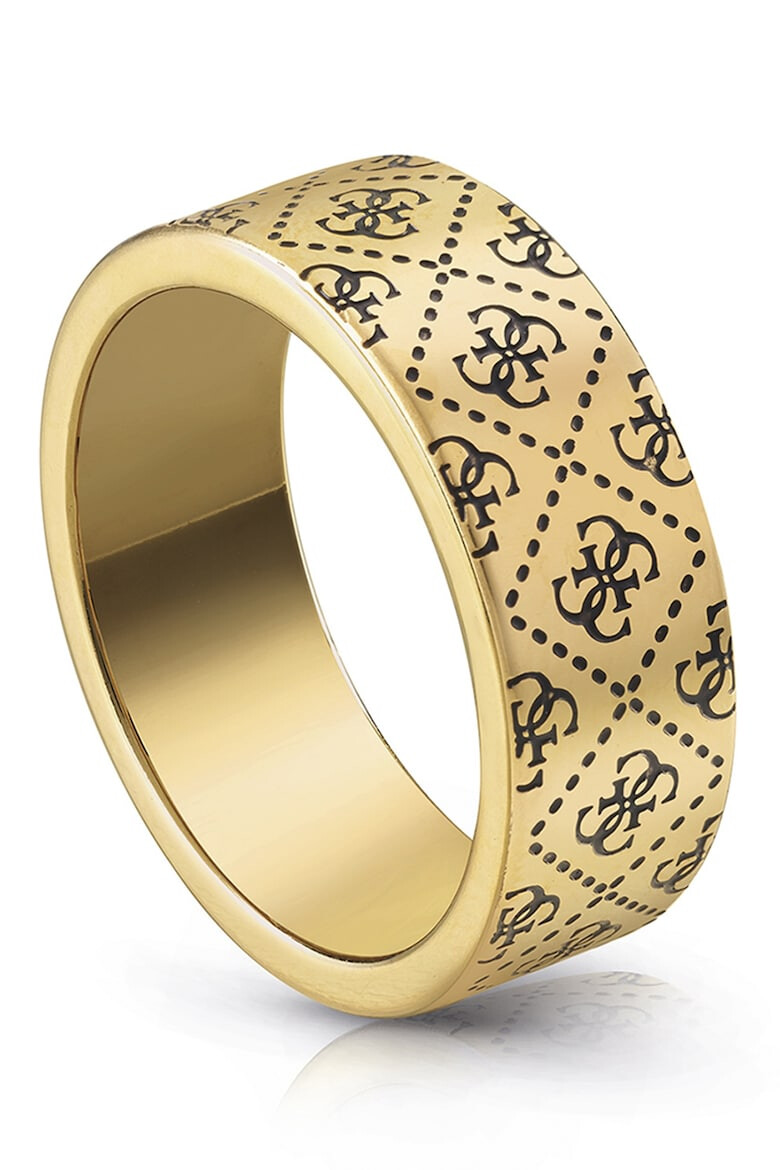 GUESS Пръстен с гравиран монограм - Pepit.bg