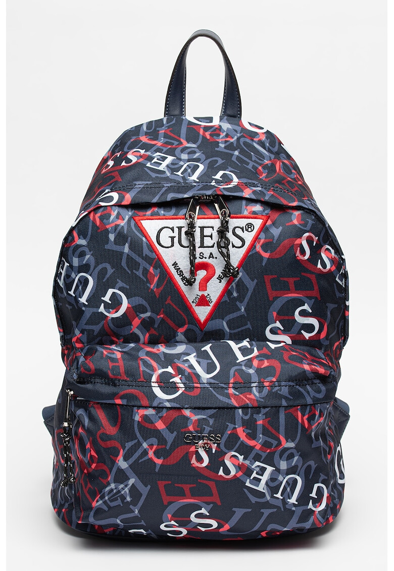 Guess Раница Dylan с лого и джоб отпред - Pepit.bg