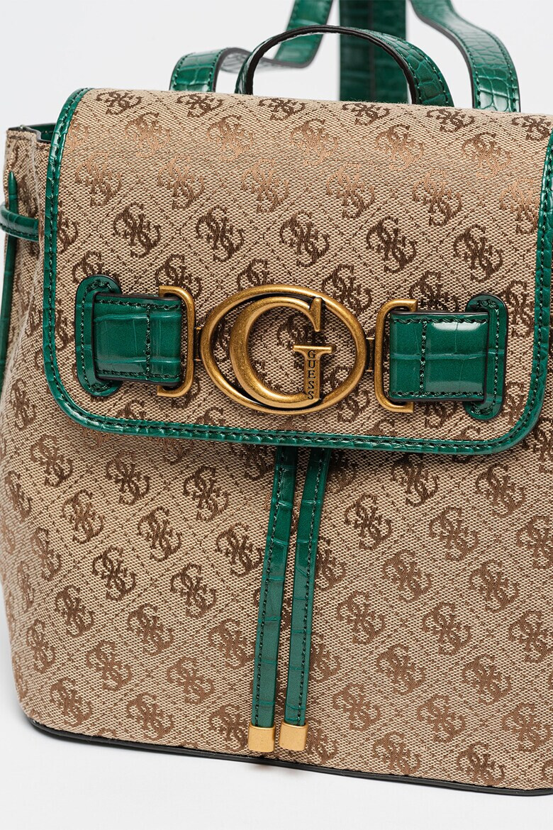 Guess Раница с монограми Aviana - Pepit.bg