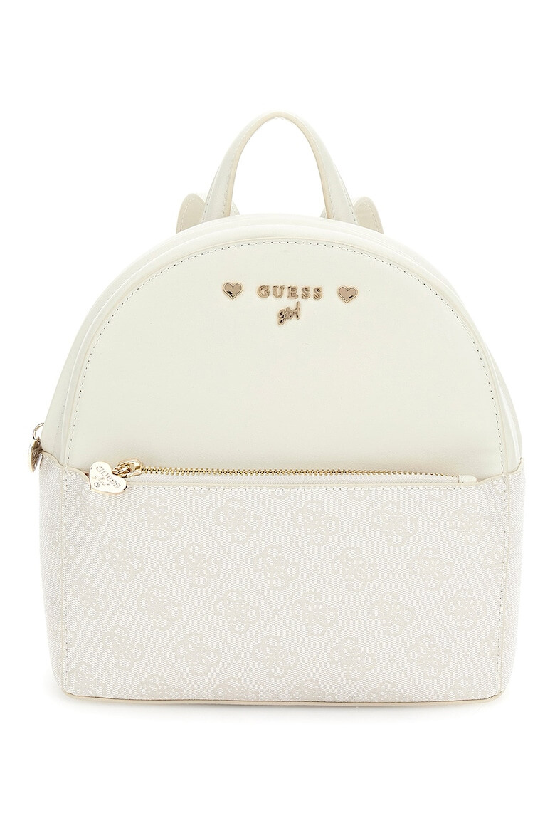 Guess Раница с десен с монограм - Pepit.bg