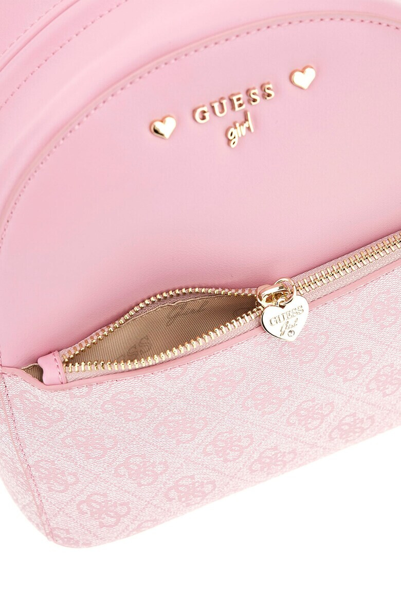 Guess Раница с десен с монограм - Pepit.bg