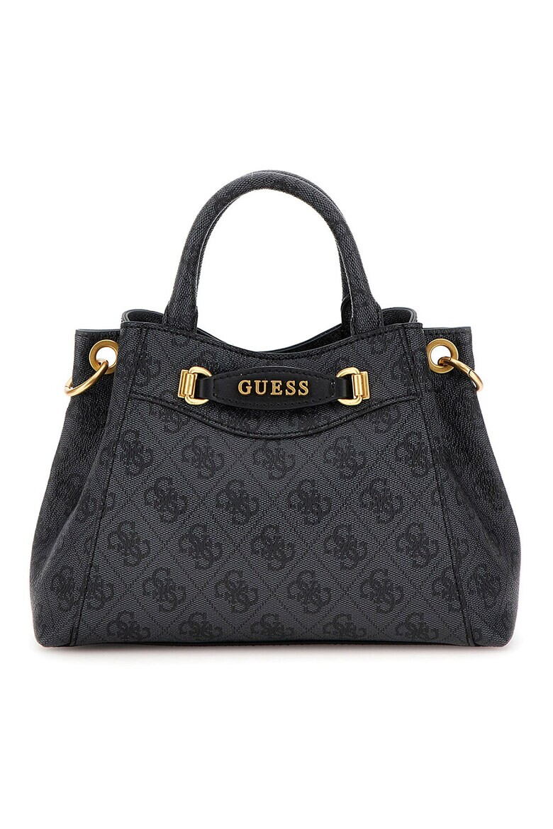 GUESS Ръчна чанта Emera с монограми - Pepit.bg