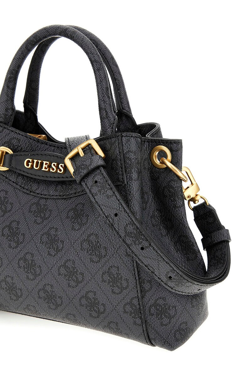 GUESS Ръчна чанта Emera с монограми - Pepit.bg