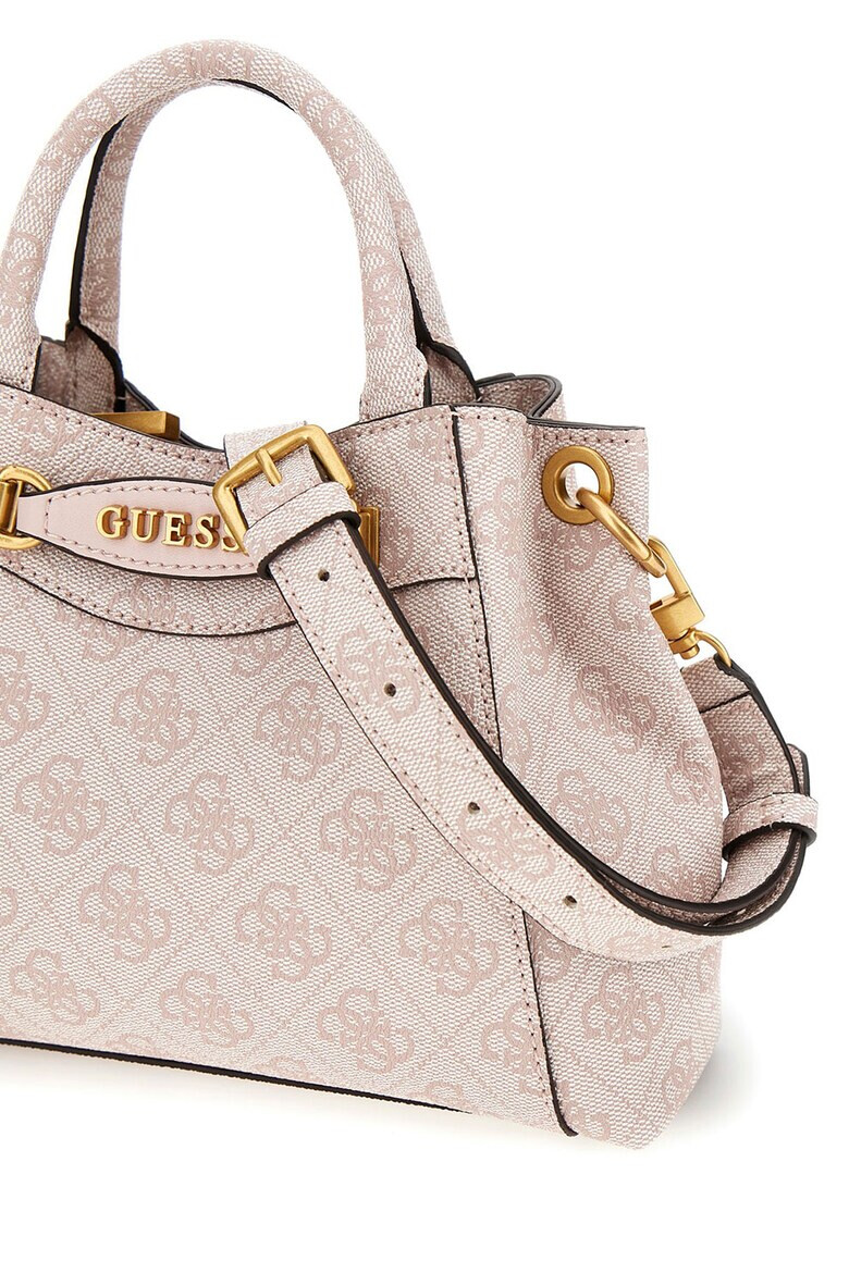 GUESS Ръчна чанта Emera с монограми - Pepit.bg