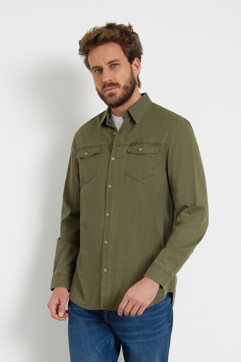 GUESS Риза с джобове - Pepit.bg
