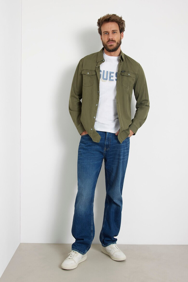 GUESS Риза с джобове - Pepit.bg