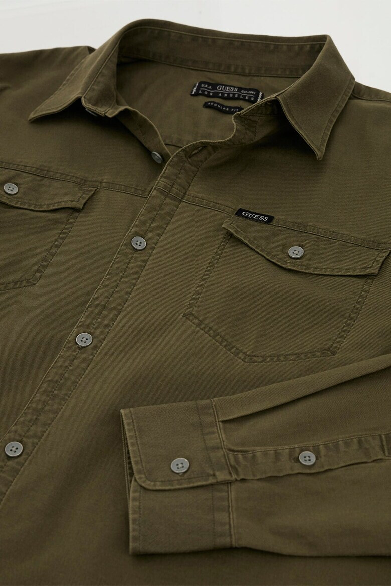 GUESS Риза с джобове - Pepit.bg