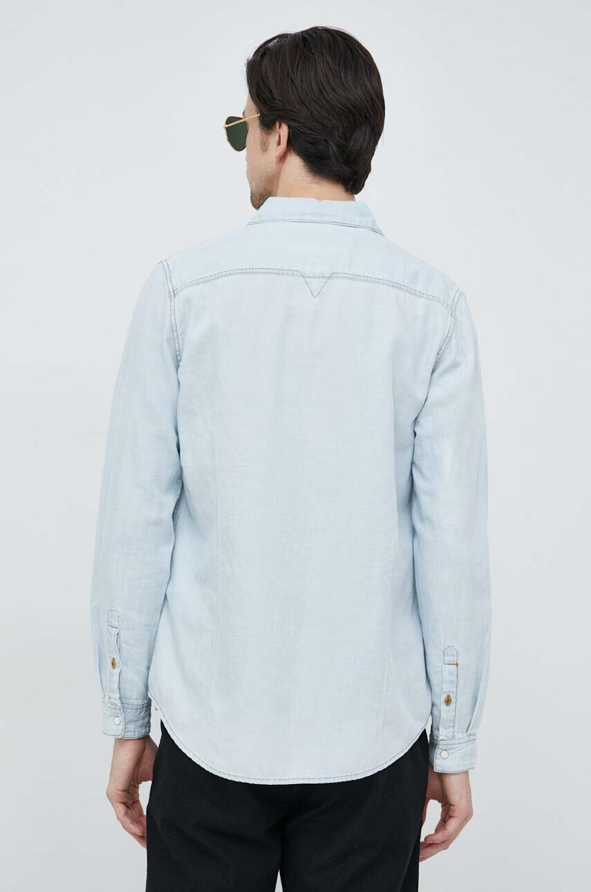 GUESS Риза с лен - Pepit.bg