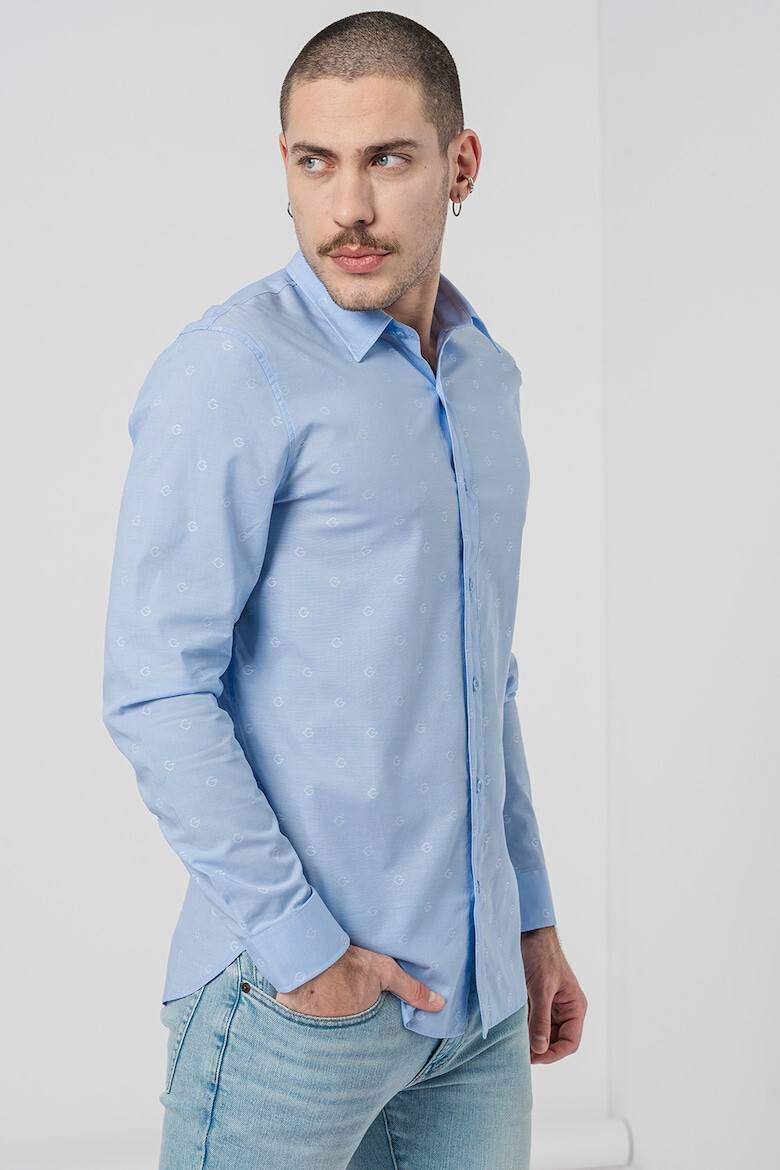 GUESS Риза с лого - Pepit.bg
