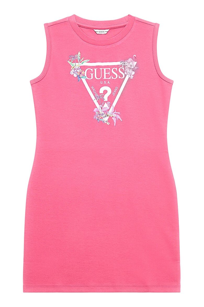 GUESS Рокля без ръкави с лого - Pepit.bg