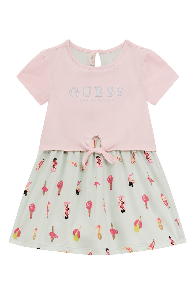 GUESS KIDS Рокля с дизайн 2 в 1 - Pepit.bg