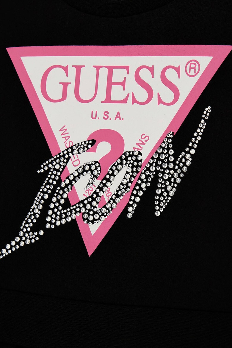 GUESS KIDS Рокля с тюл и лого - Pepit.bg