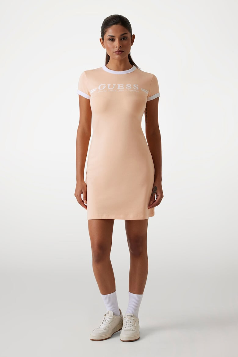 GUESS Рокля-тениска с лого - Pepit.bg