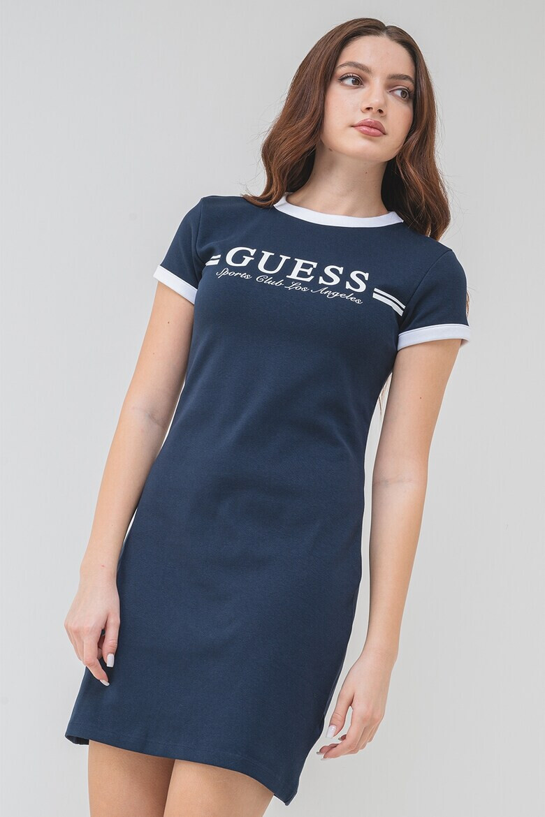 GUESS Рокля-тениска с лого - Pepit.bg