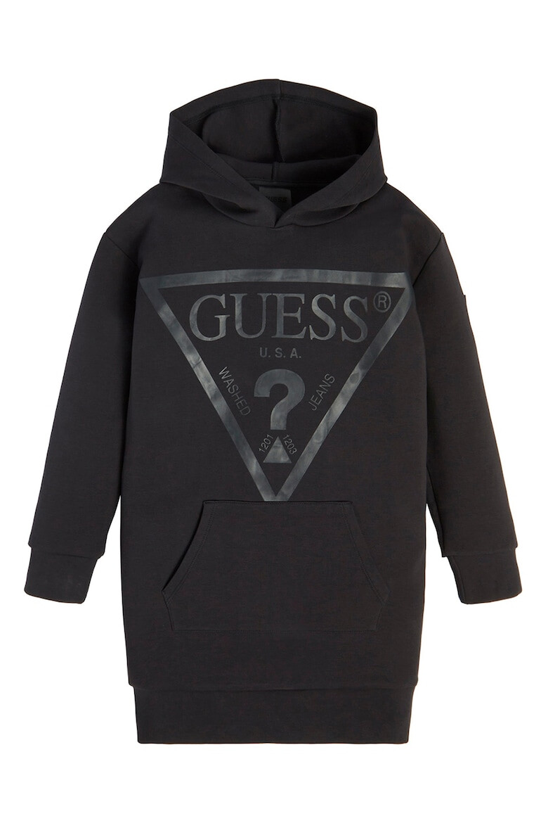 GUESS KIDS Рокля тип худи с лого - Pepit.bg