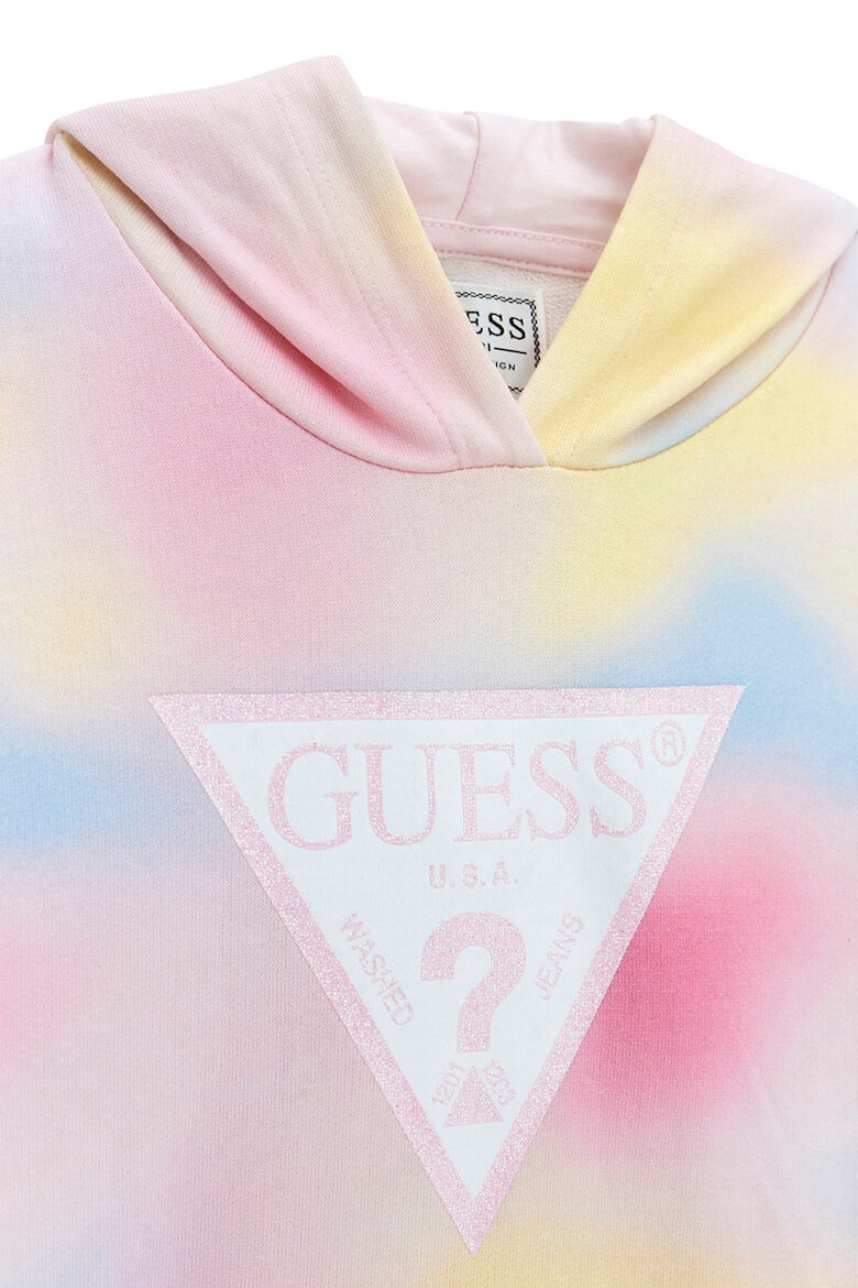 GUESS KIDS GUESS Рокля тип худи с принт - Pepit.bg