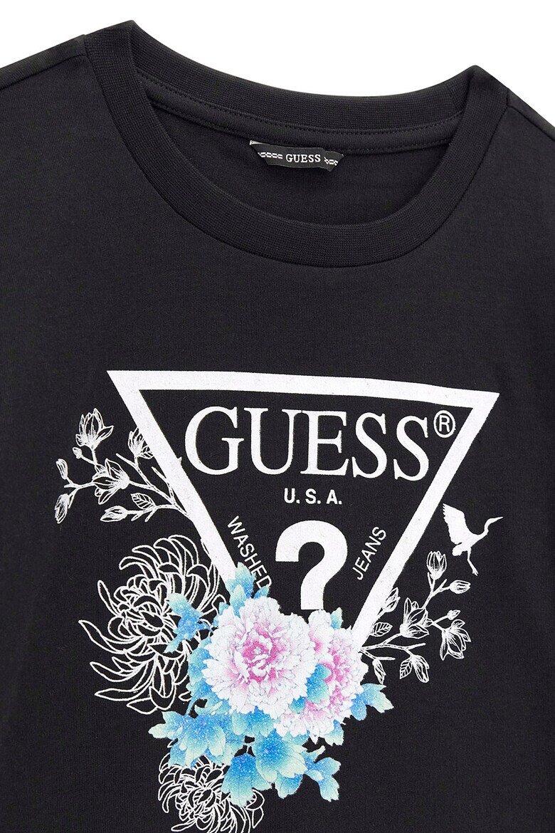 GUESS KIDS Рокля тип суитшърт с лого - Pepit.bg