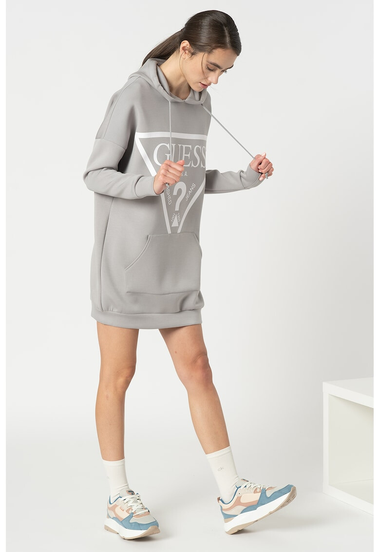 Guess Рокля тип суитшърт с лого - Pepit.bg