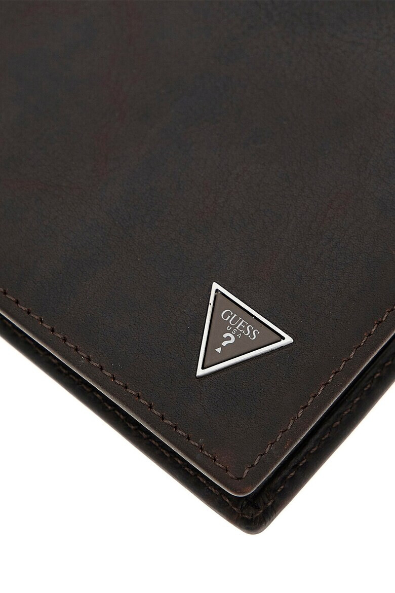 GUESS Сгъваем кожен портфейл - Pepit.bg