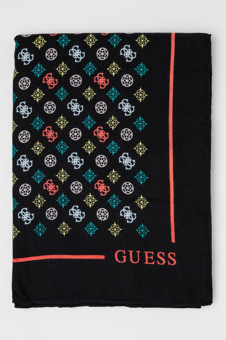 Guess Шал Kefiah с монограм - Pepit.bg