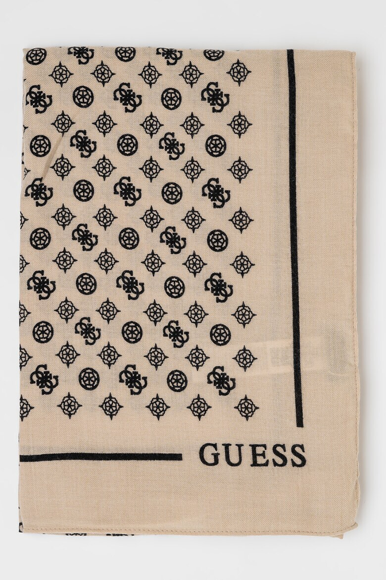 Guess Шал Kefiah с монограм - Pepit.bg