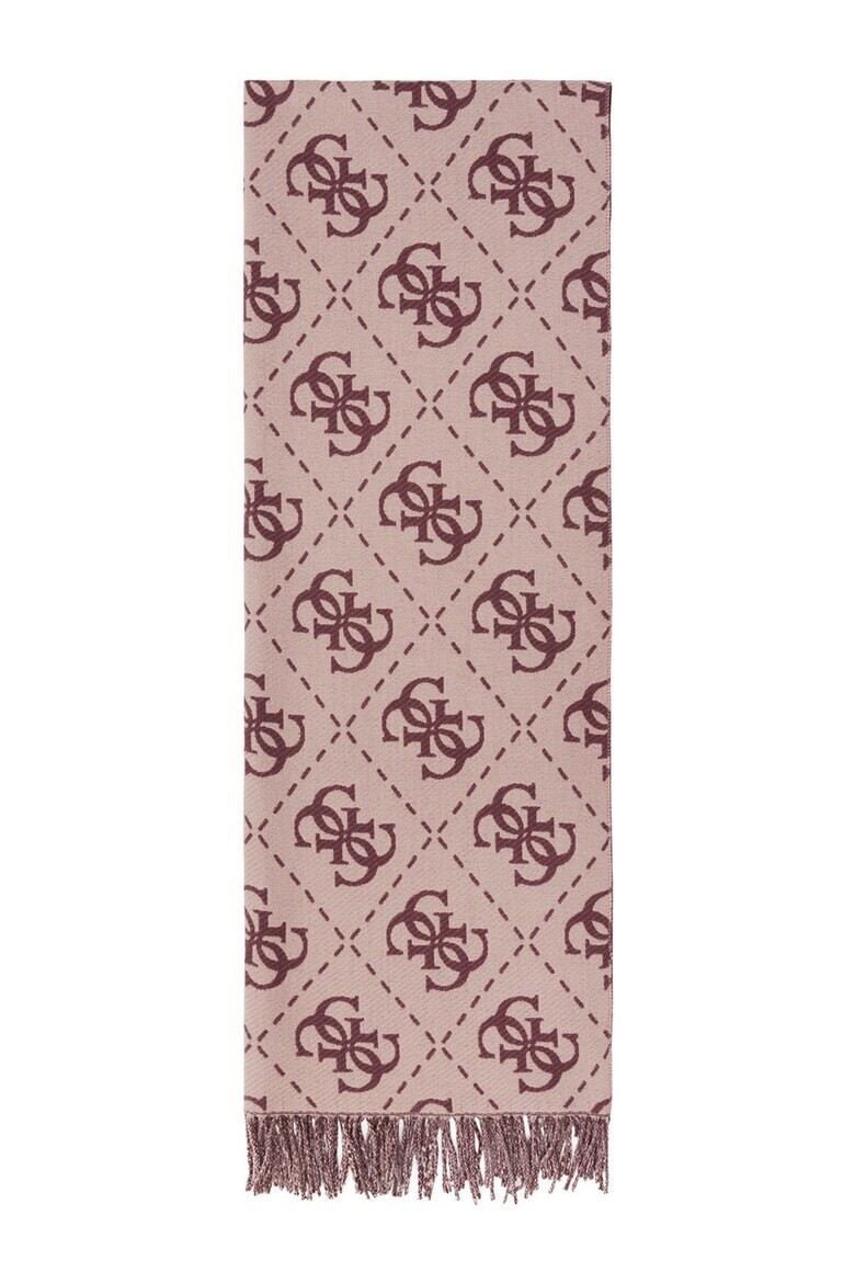 GUESS Шал с монограм - Pepit.bg