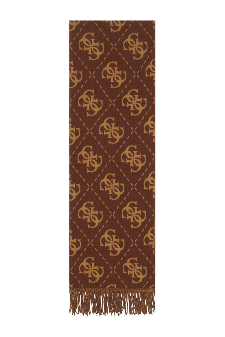 GUESS Шал с монограм - Pepit.bg