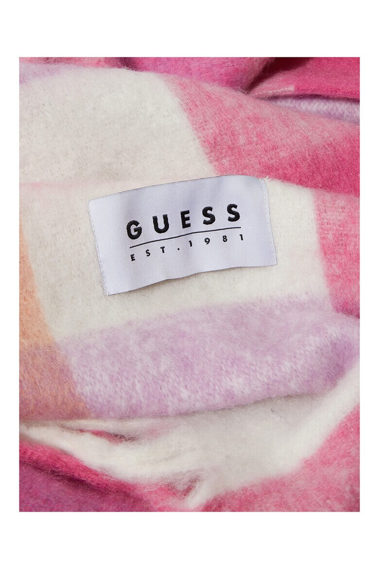 GUESS Шал с ресни - Pepit.bg