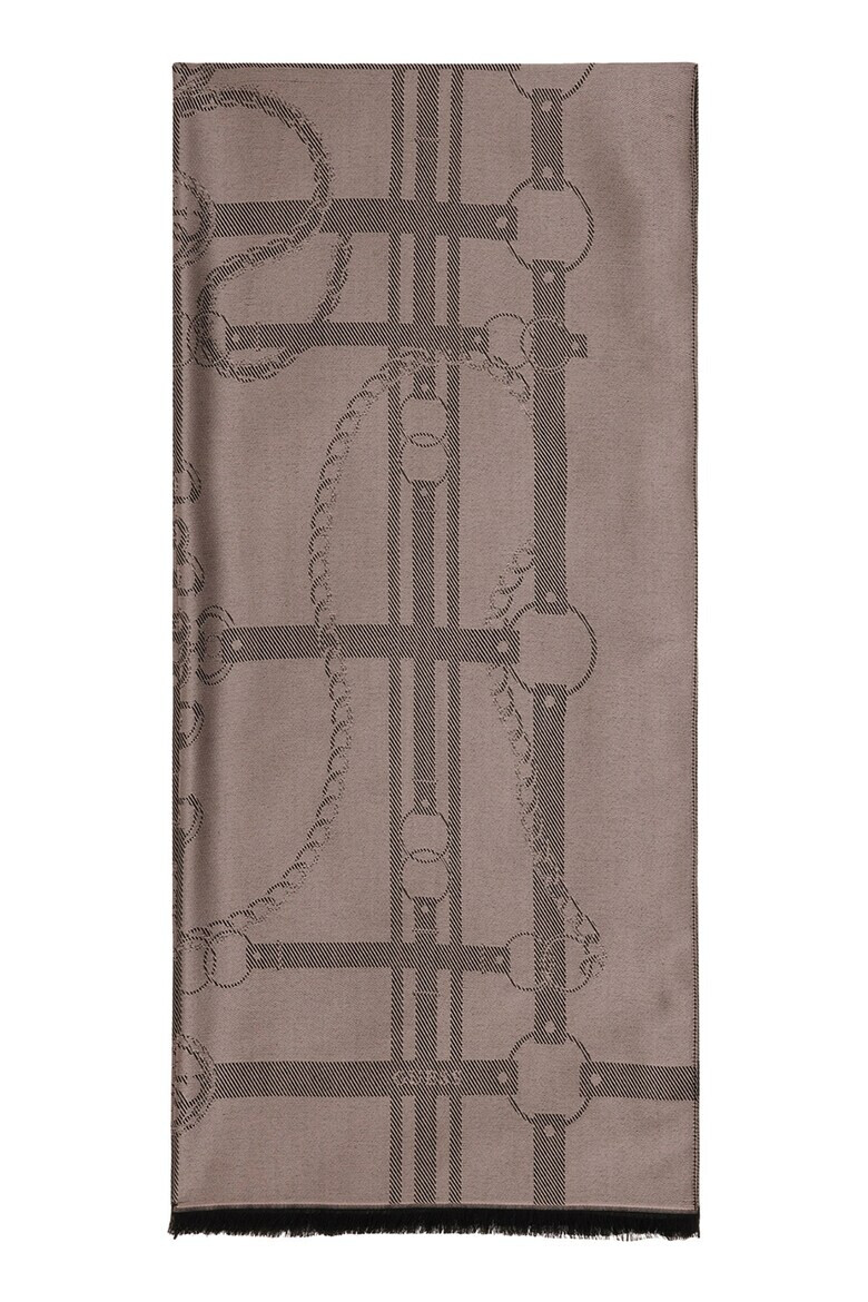 GUESS Шал с ресни - Pepit.bg