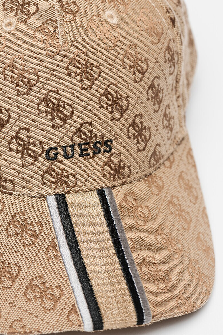 Guess Шапка с монограм Strave - Pepit.bg