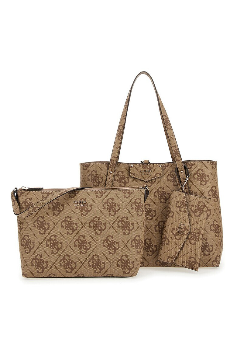 Guess Шопинг чанта Brenton и 2 несесера - Pepit.bg