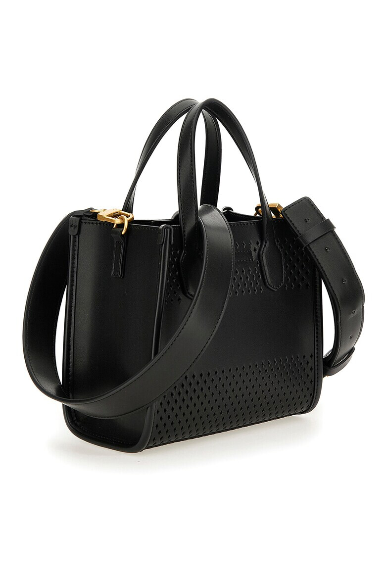 Guess Шопинг чанта Katey с перфорации - Pepit.bg