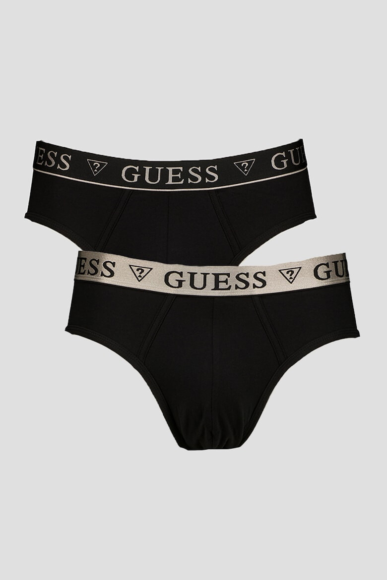 GUESS Слипове с лого - 2 чифта - Pepit.bg