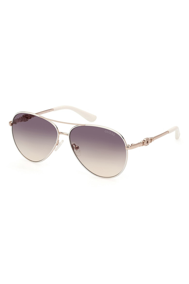GUESS Слънчеви очила Aviator с градиента - Pepit.bg