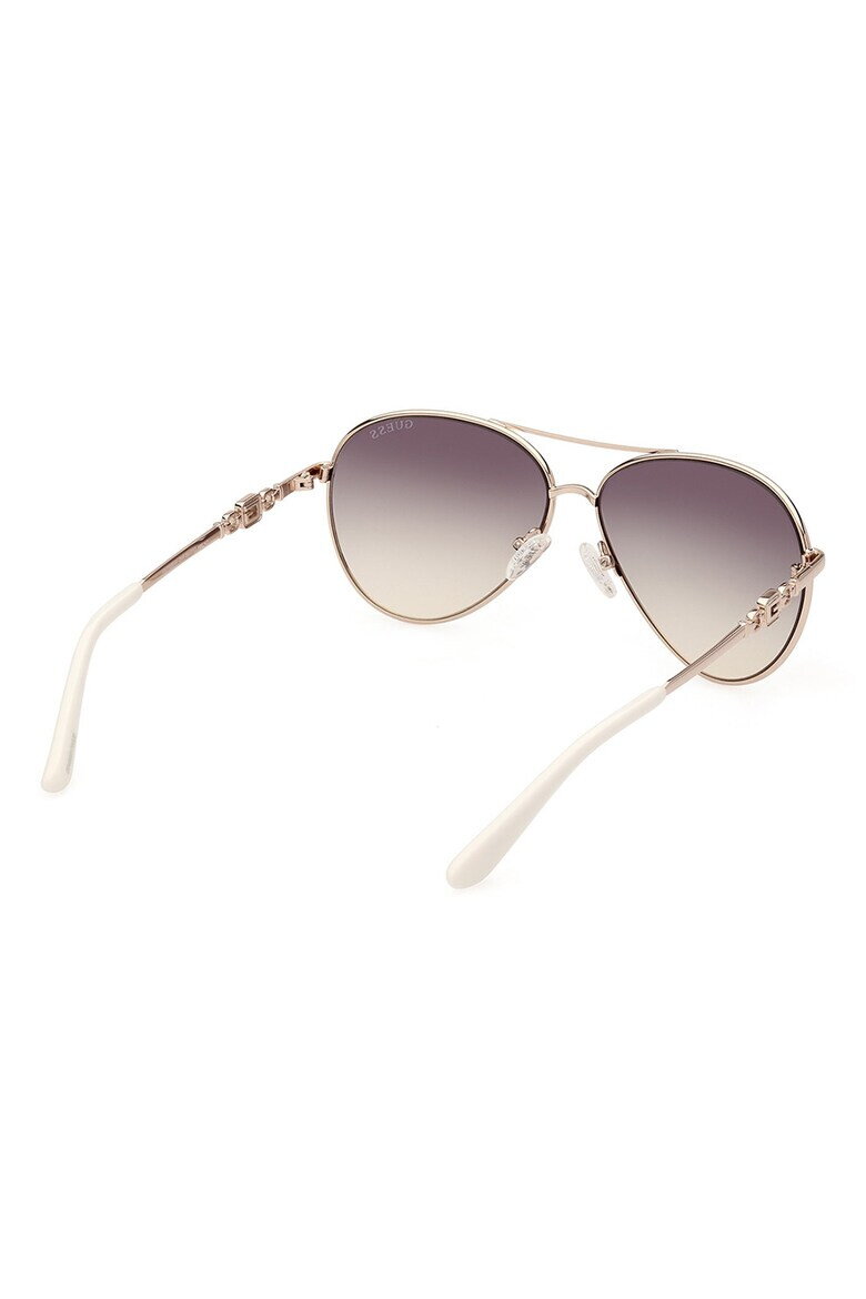 GUESS Слънчеви очила Aviator с градиента - Pepit.bg