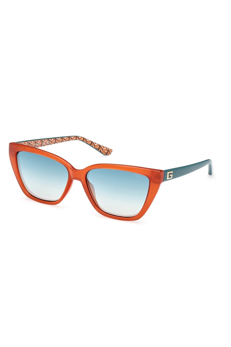 GUESS Слънчеви очила Cat-Eye с градиента - Pepit.bg