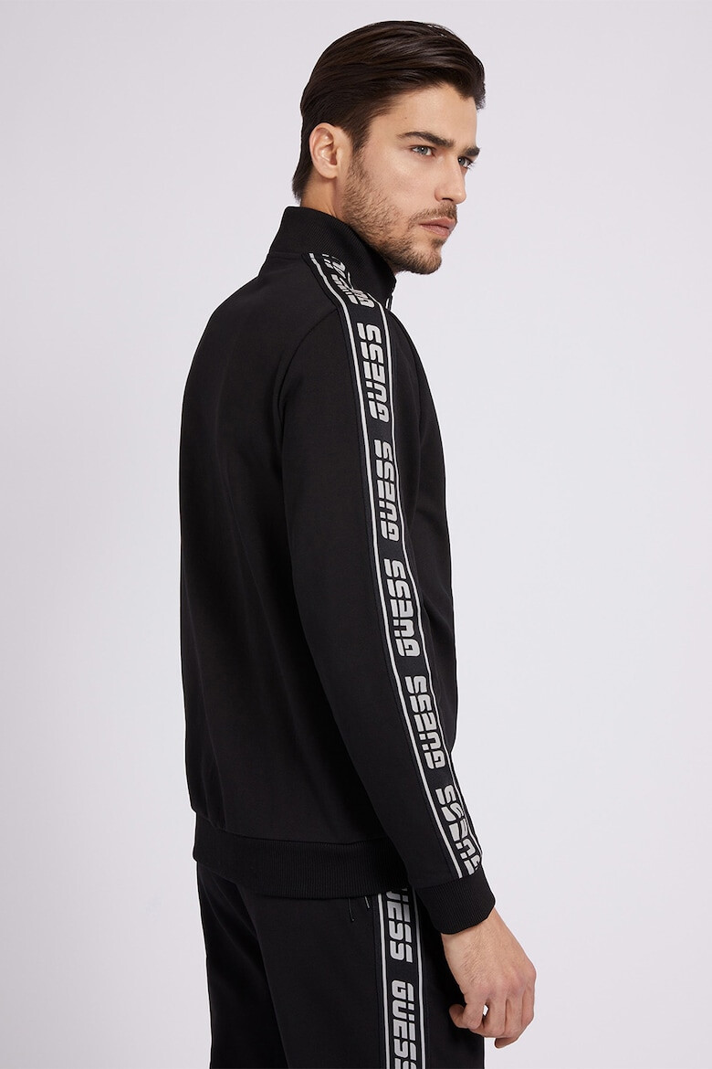 GUESS Спортна блуза с цип - Черен - Pepit.bg