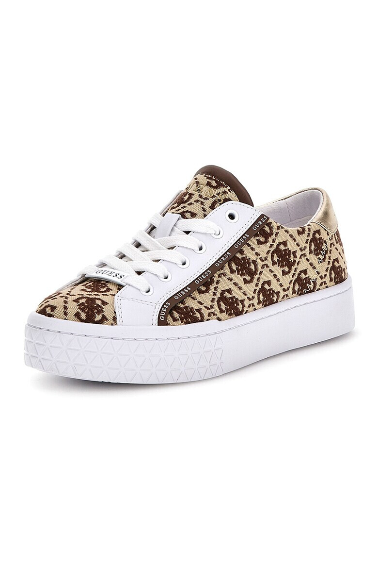 GUESS Спортни обувки с монограм - Pepit.bg