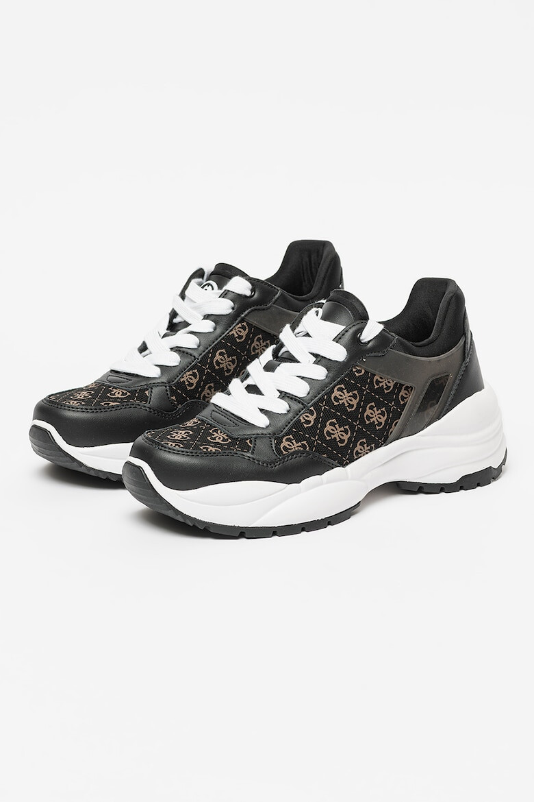 GUESS Спортни обувки с монограм - Pepit.bg