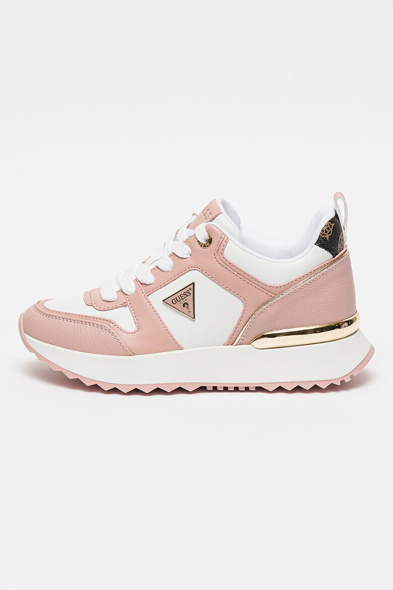 GUESS Спортни обувки с монограм - Pepit.bg