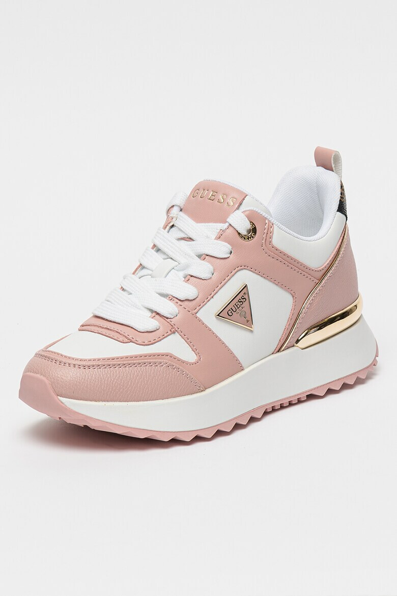 GUESS Спортни обувки с монограм - Pepit.bg