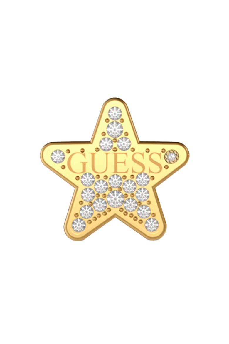 Guess Сърцевидни обеци с винтчета - Pepit.bg