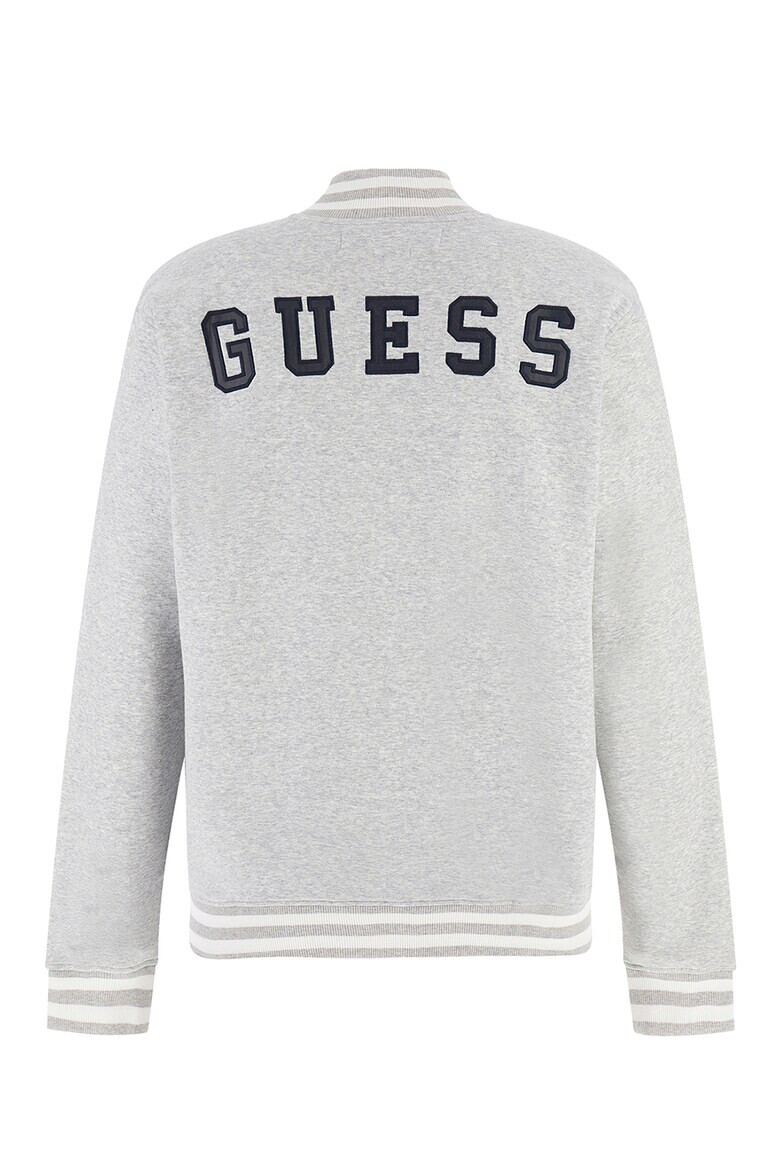 GUESS Суитшърт бомбър с цип - Pepit.bg