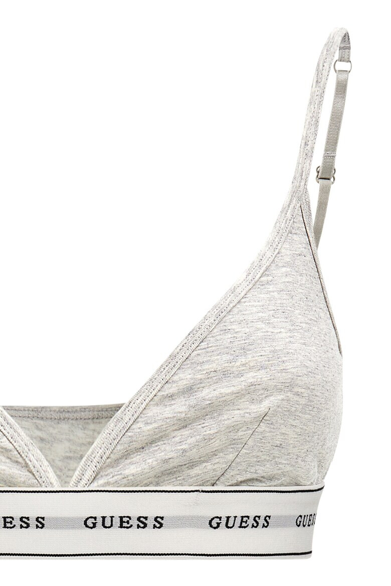 GUESS Сутиен Carrie с модал и триъгълни чашки - Pepit.bg