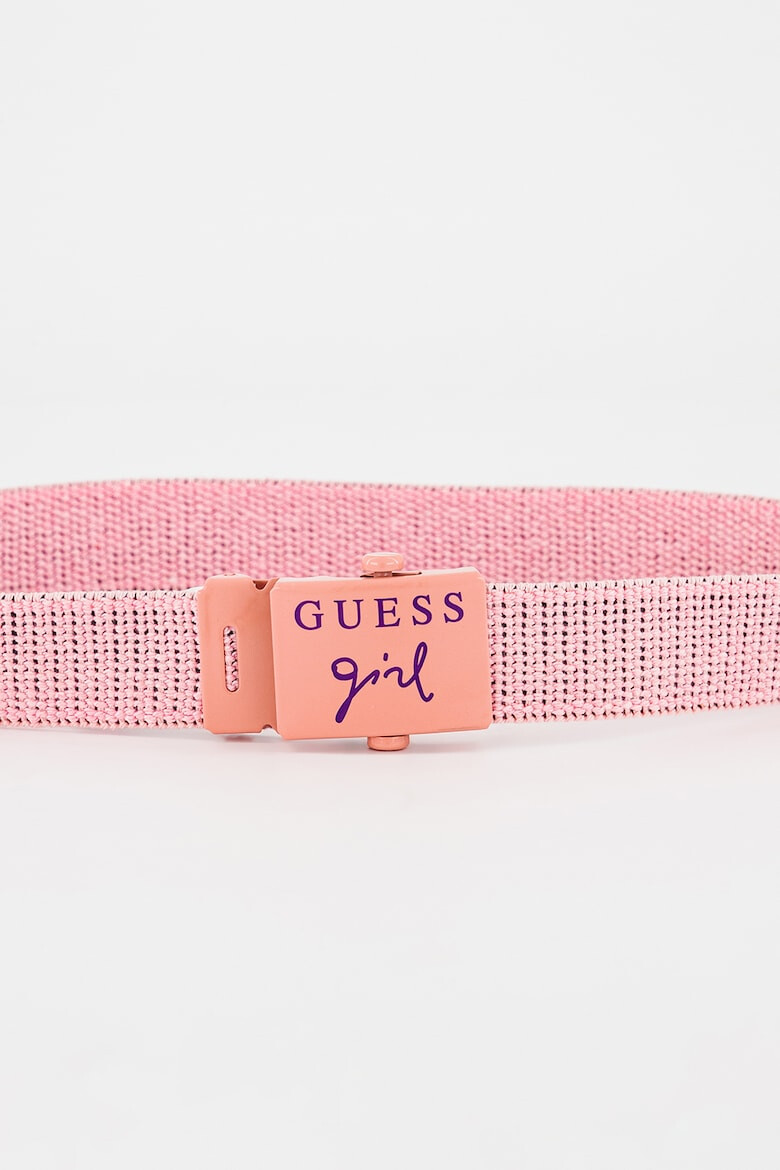 GUESS Текстилен колан с тока с лого - Pepit.bg
